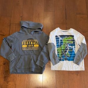 Two Boys Tops. Size 6.